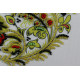 Mini Bead Embroidery Kit on Art Canvas "The birds are singing"