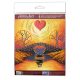 Mini Bead Embroidery Kit on Art Canvas "Unforgettable evening"