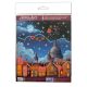 Mini Bead Embroidery Kit on Art Canvas "Romantic trip"