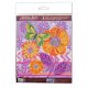 Mini Bead Embroidery Kit on Art Canvas "Amazing flowers"
