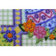 Mini Bead Embroidery Kit on Art Canvas "Easter patterns"