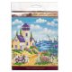 Mini Bead Embroidery Kit on Art Canvas "Horizon"