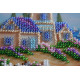 Mini Bead Embroidery Kit on Art Canvas "Horizon"