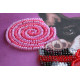Mini Bead Embroidery Kit on Art Canvas "Cute baby"