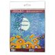 Mini Bead Embroidery Kit on Art Canvas "Full moon"
