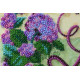 Mini Bead Embroidery Kit on Art Canvas "Love"