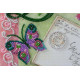 Mini Bead Embroidery Kit on Art Canvas "Dream"
