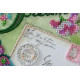 Mini Bead Embroidery Kit on Art Canvas "Dream"