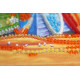 Mini Bead Embroidery Kit on Art Canvas "Surfing"