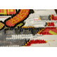 Mini Bead Embroidery Kit on Art Canvas "FC Manchester United"