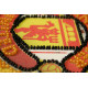 Mini Bead Embroidery Kit on Art Canvas "FC Manchester United"
