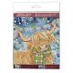 Mini Bead Embroidery Kit on Art Canvas "Christmas goby"