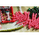Mini Bead Embroidery Kit on Art Canvas "It's like a fairytale"