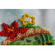 Mini Bead Embroidery Kit on Art Canvas "Gifts for everyone"