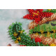 Mini Bead Embroidery Kit on Art Canvas "Gifts for everyone"