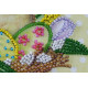 Mini Bead Embroidery Kit on Art Canvas "Holy holiday"