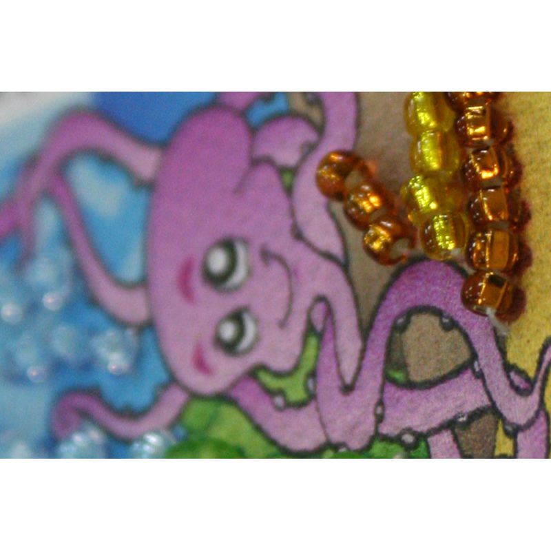 Bead Embroidery Magnet Kit "Undersea kingdom"