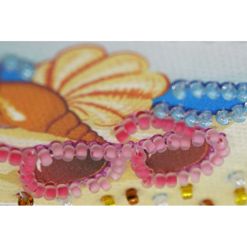 Bead Embroidery Magnet Kit "On the beach"