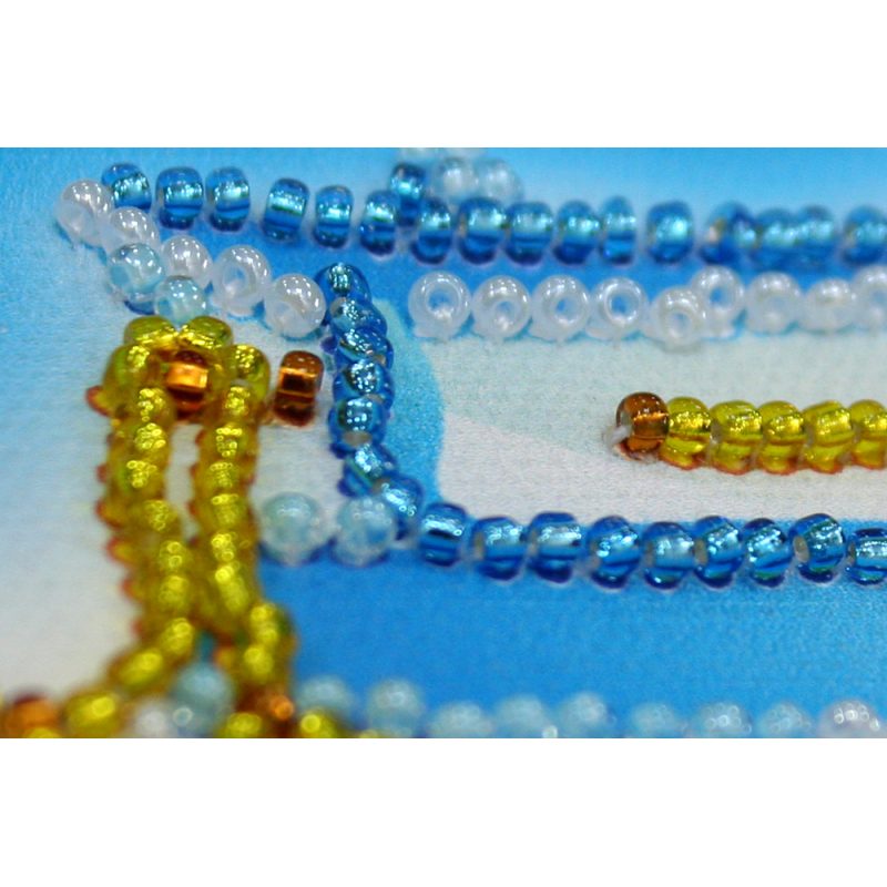 Bead Embroidery Magnet Kit "On the beach"