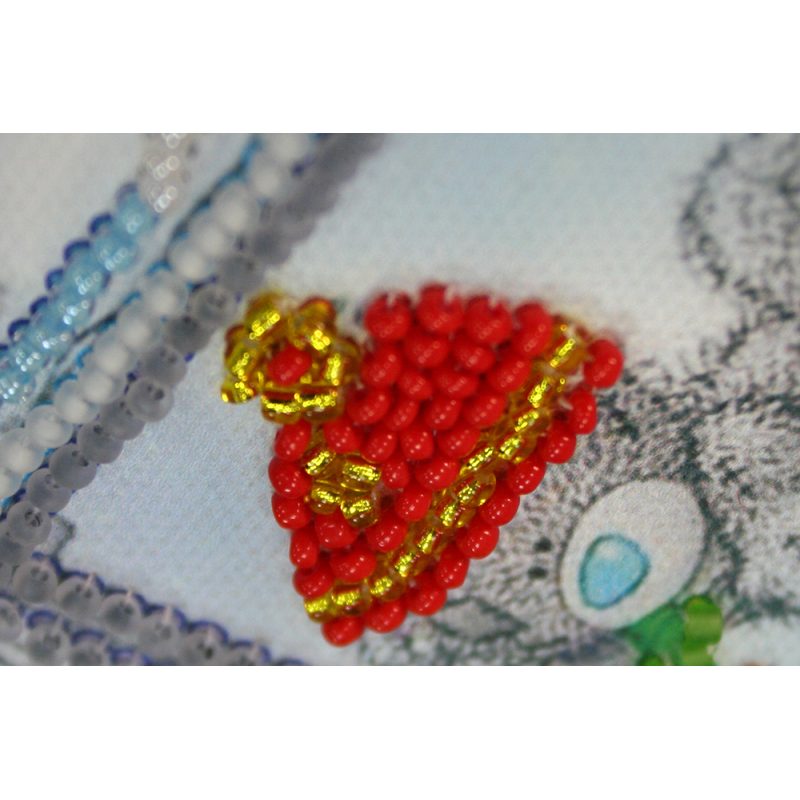 Bead Embroidery Magnet Kit "Teddy bear"