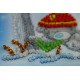 Bead Embroidery Magnet Kit "Teddy bear"