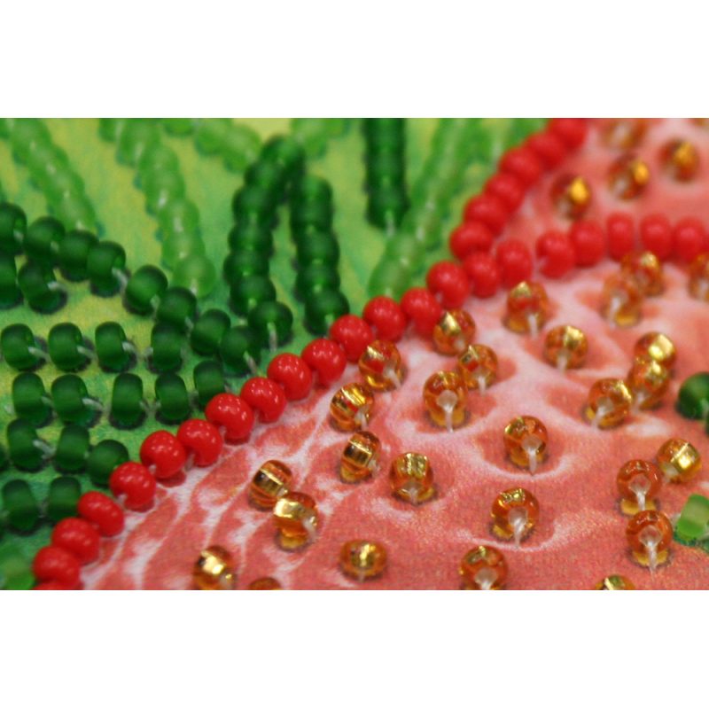 Bead Embroidery Magnet Kit "Strawberry"