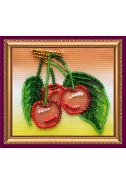 Bead Embroidery Magnet Kit "Cherry"