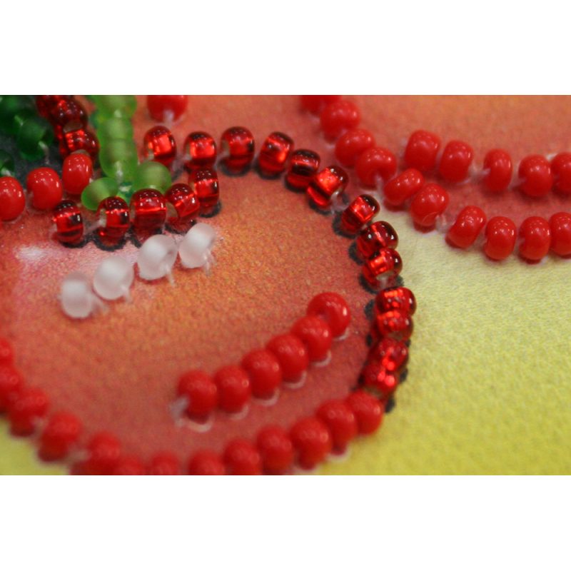 Bead Embroidery Magnet Kit "Cherry"