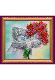Bead Embroidery Magnet Kit "Congrats"