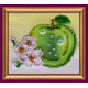 Bead Embroidery Magnet Kit "Apple"