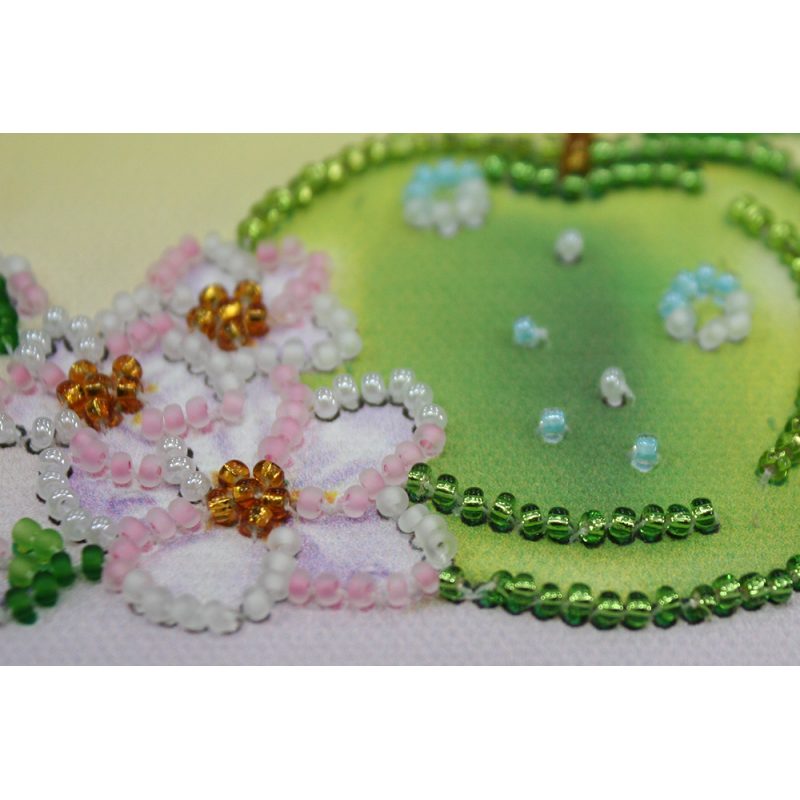Bead Embroidery Magnet Kit "Apple"