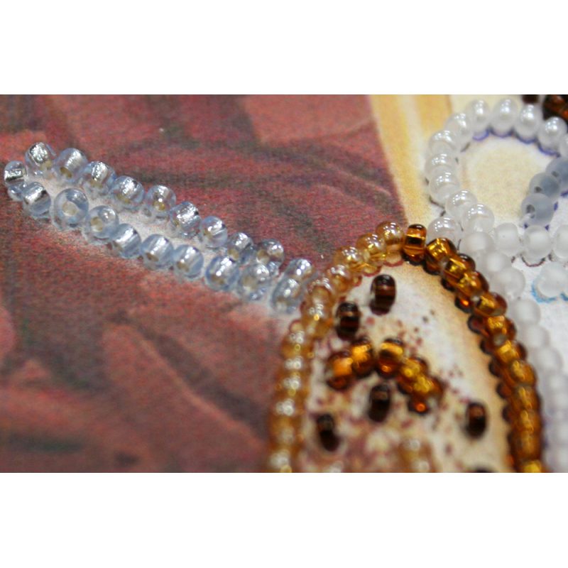 Bead Embroidery Magnet Kit "Latte"