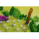 Bead Embroidery Magnet Kit "Grapes"