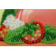 Bead Embroidery Magnet Kit "Wild strawberry"