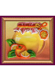 Bead Embroidery Magnet Kit "Peach"