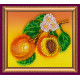 Bead Embroidery Magnet Kit "Apricots"