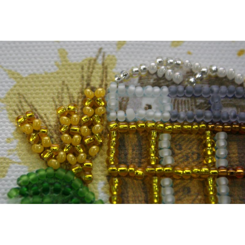 Bead Embroidery Magnet Kit "Beer"