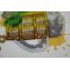Bead Embroidery Magnet Kit "Beer"