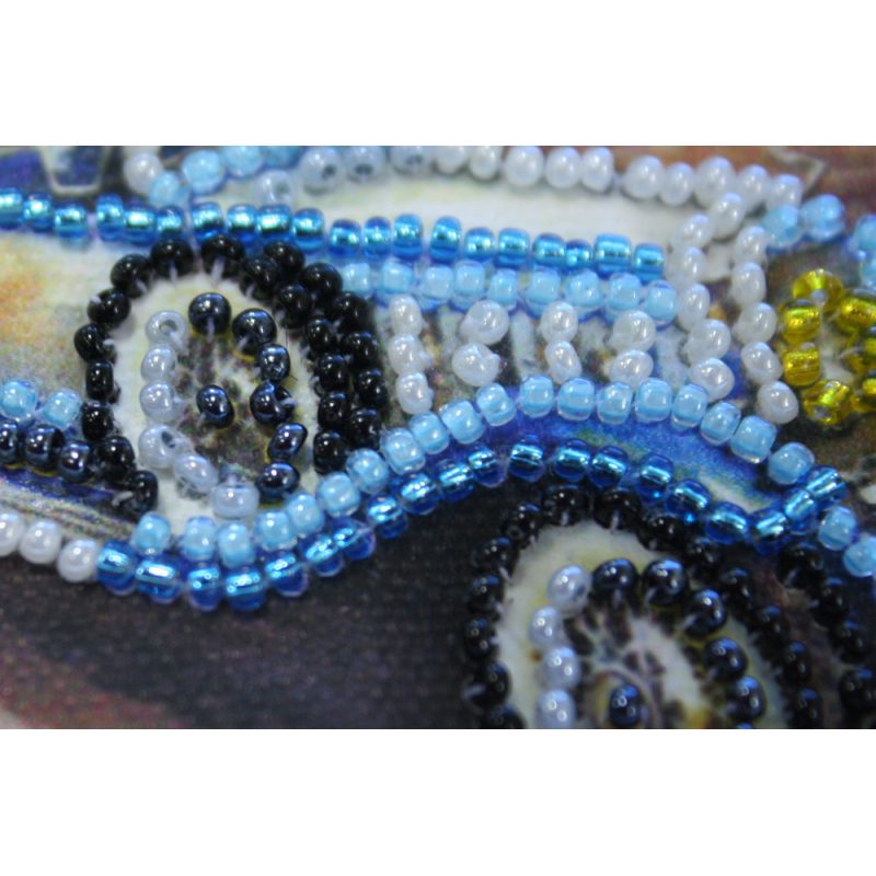 Bead Embroidery Magnet Kit "Retro Car – 2"