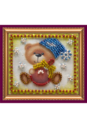 Bead Embroidery Magnet Kit "Ball – 1"