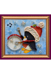 Bead Embroidery Magnet Kit "Drummer – 1"