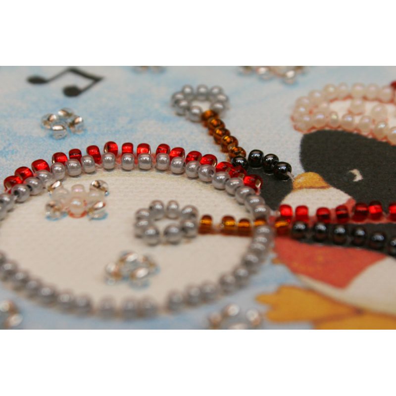 Bead Embroidery Magnet Kit "Drummer – 1"