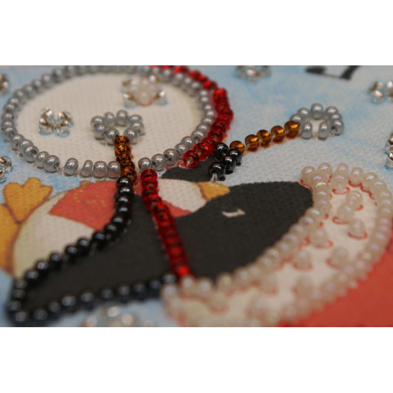 Bead Embroidery Magnet Kit "Drummer – 1"