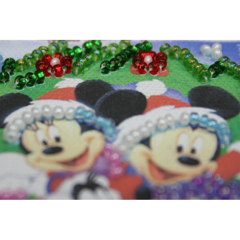 Bead Embroidery Magnet Kit "Happy New Year – 6"
