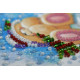 Bead Embroidery Magnet Kit "Happy New Year – 8"