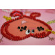 Bead Embroidery Magnet Kit "Happy Valentine's Day – 2"