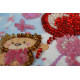Bead Embroidery Magnet Kit "Air kiss"
