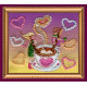 Bead Embroidery Magnet Kit "Scent of love"
