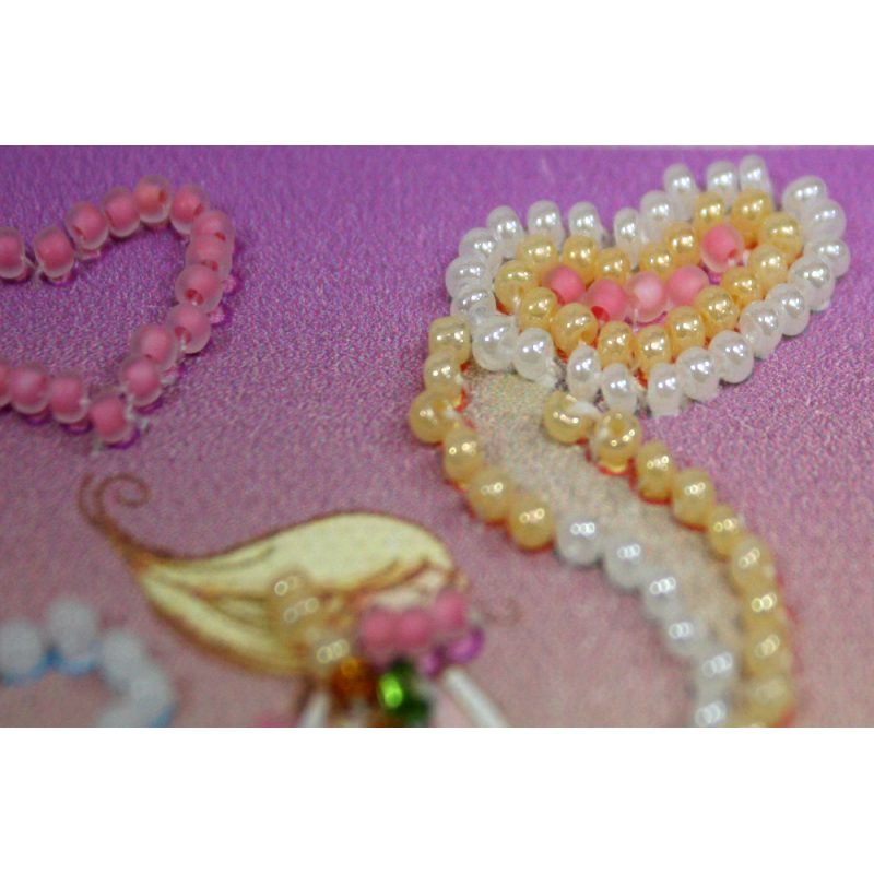 Bead Embroidery Magnet Kit "Scent of love"