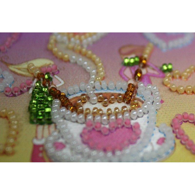 Bead Embroidery Magnet Kit "Scent of love"